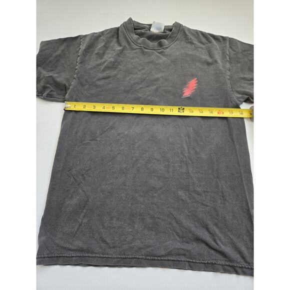 Grateful Dead T Shirt Hanes Heavyweight PLAY DEAD 1999 BLACK Fader Medium - Picture 11 of 13